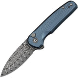 Civivi Mini Shakan Button Lock Blue