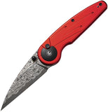 Civivi Starflare Button Lock Red