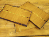 Vintage Linen Micarta Rod - 4"
