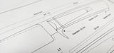 Hidden Tang Hunting Knife Template