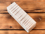 Stabilized Curly Maple Blocks 5" x 1 7/8" x 1 7/8"