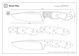 Recon Knife Template
