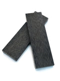 Crosscut Black Canvas Micarta Scales
